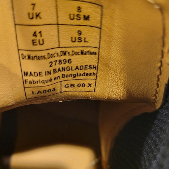 Dr Martens Chelsea boot womens 9 mens 8 EU 41 NWOT - Picture 8 of 13